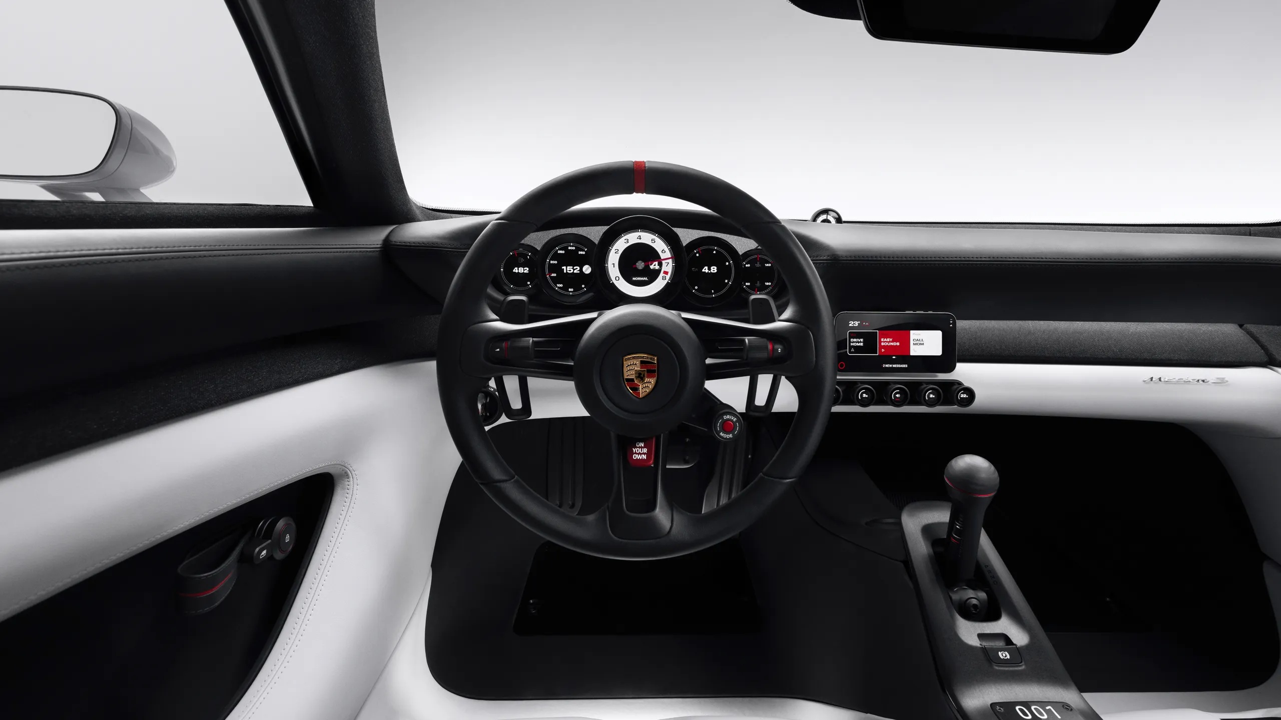 Porsche Mission S და ციფრული დეტოქსი: რატომ უბრუნდება ავტოსამყარო ანალოგს?